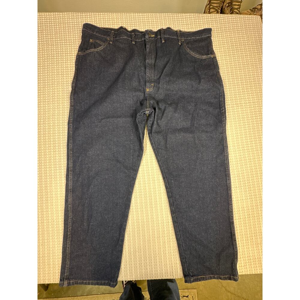 Rustler Denim Men's Jeans 48x30 Relax Fit Straight Leg Work Wear Classic